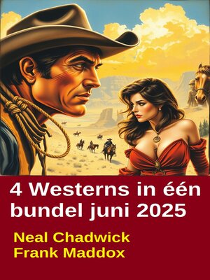 cover image of 4 Westerns in één bundel juni 2025